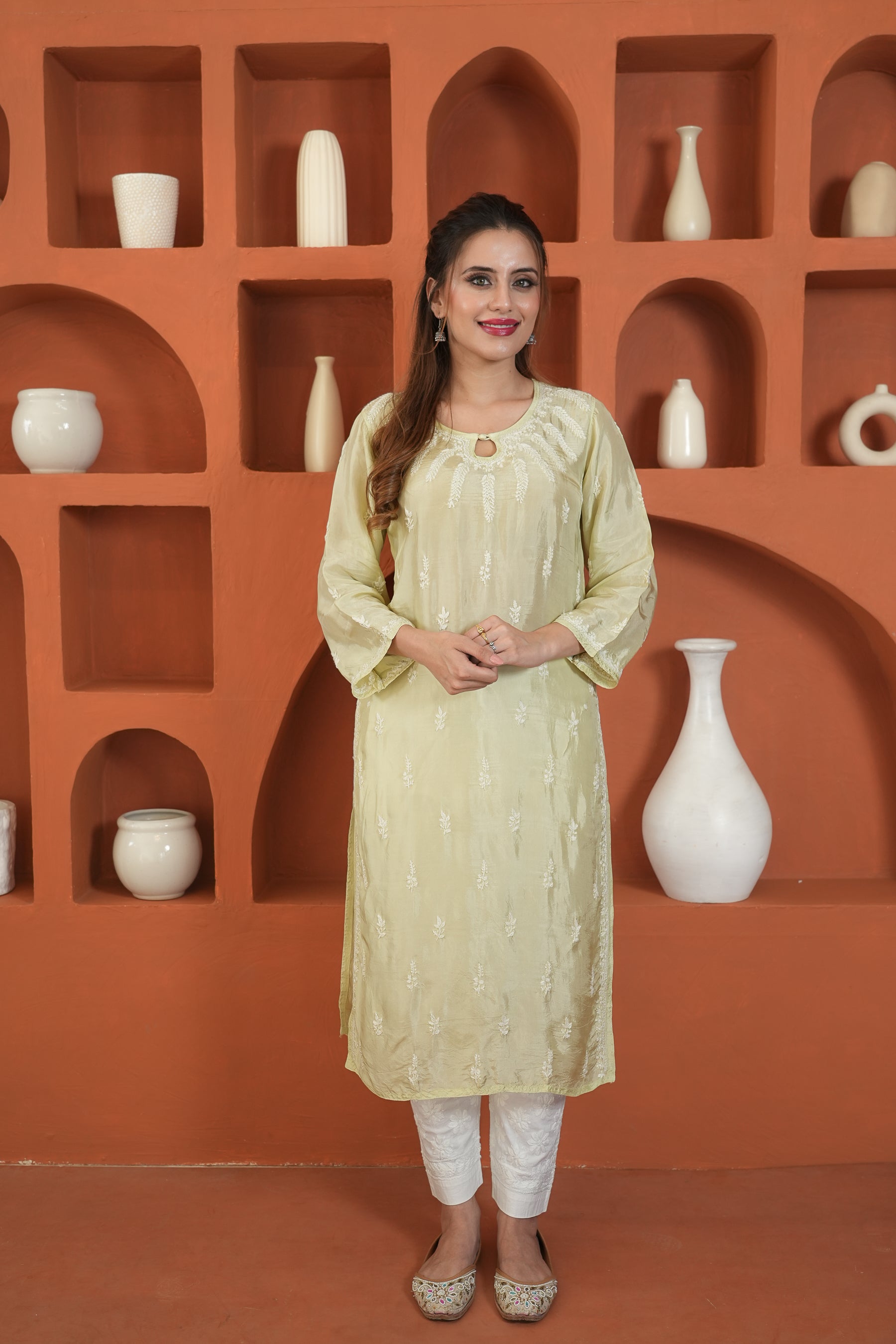 Pure silk exclusive kurta