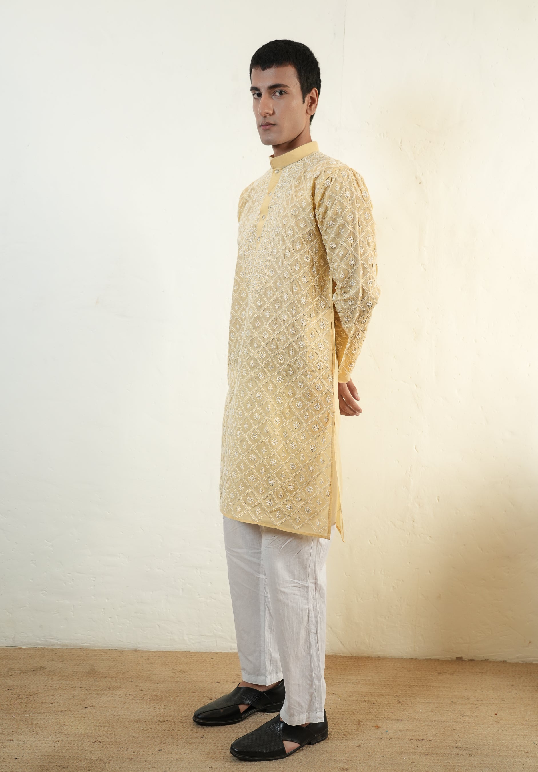 Jaal Cotton Kurta