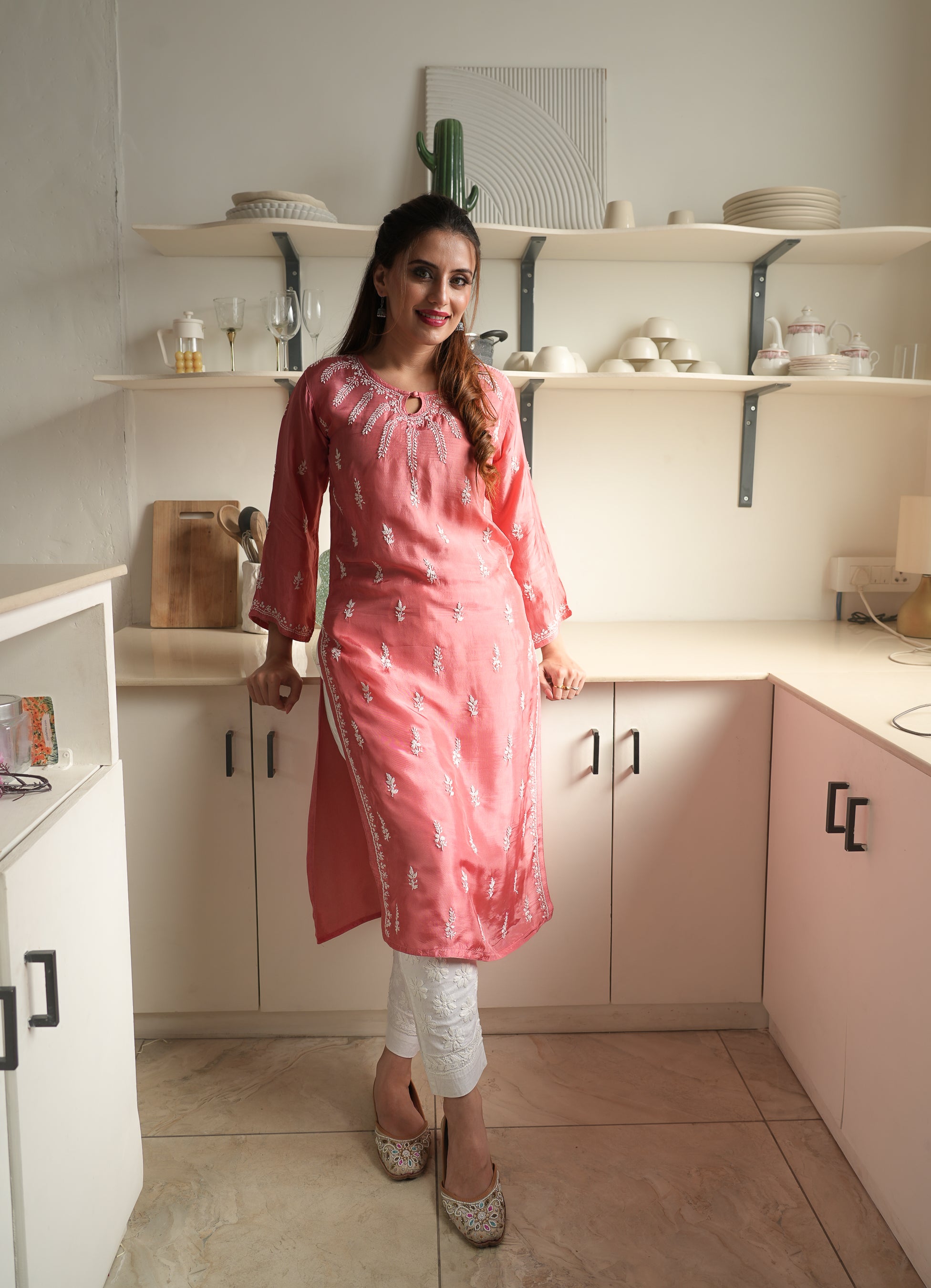 Pure silk exclusive kurta