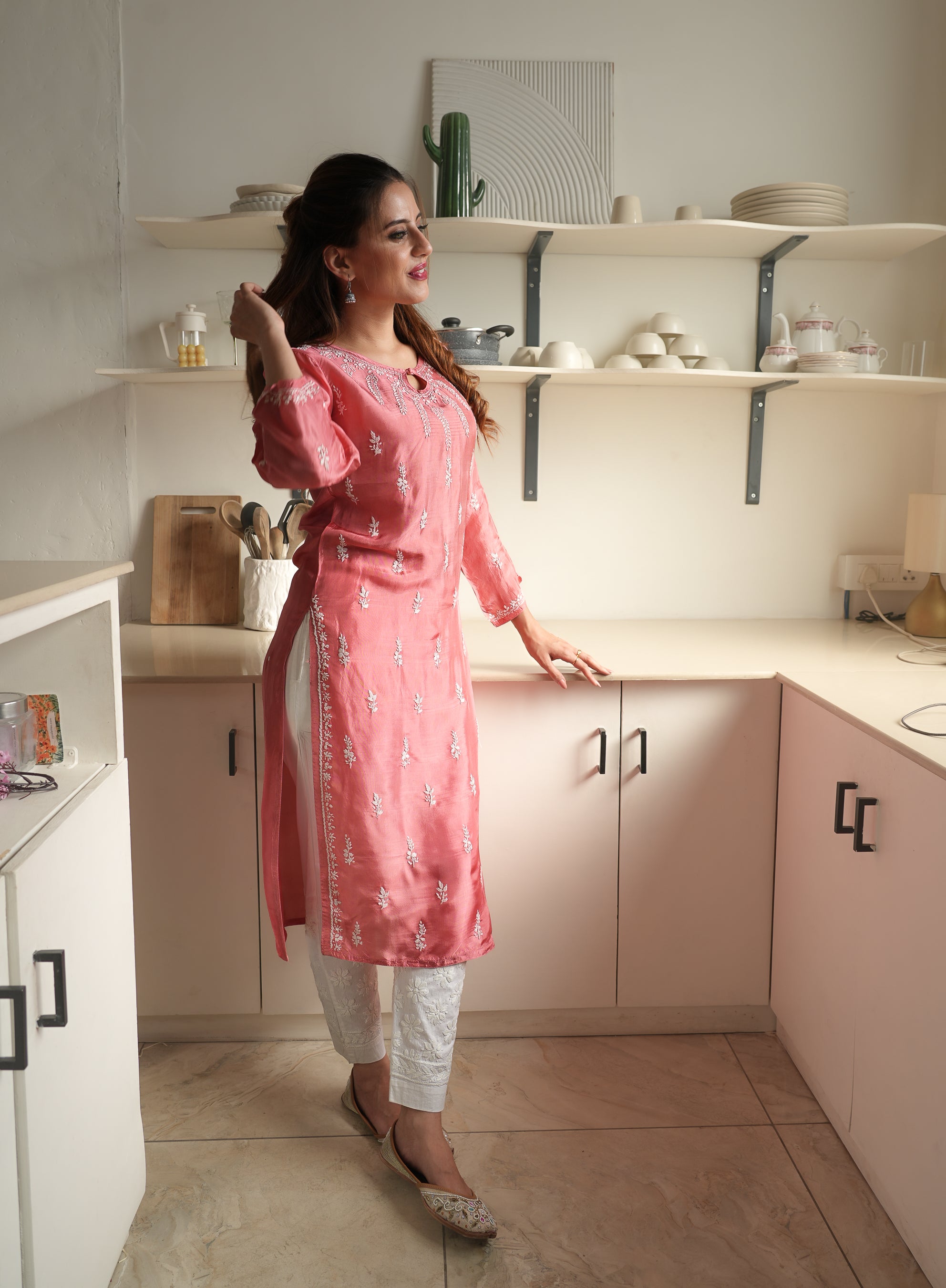 Pure silk exclusive kurta