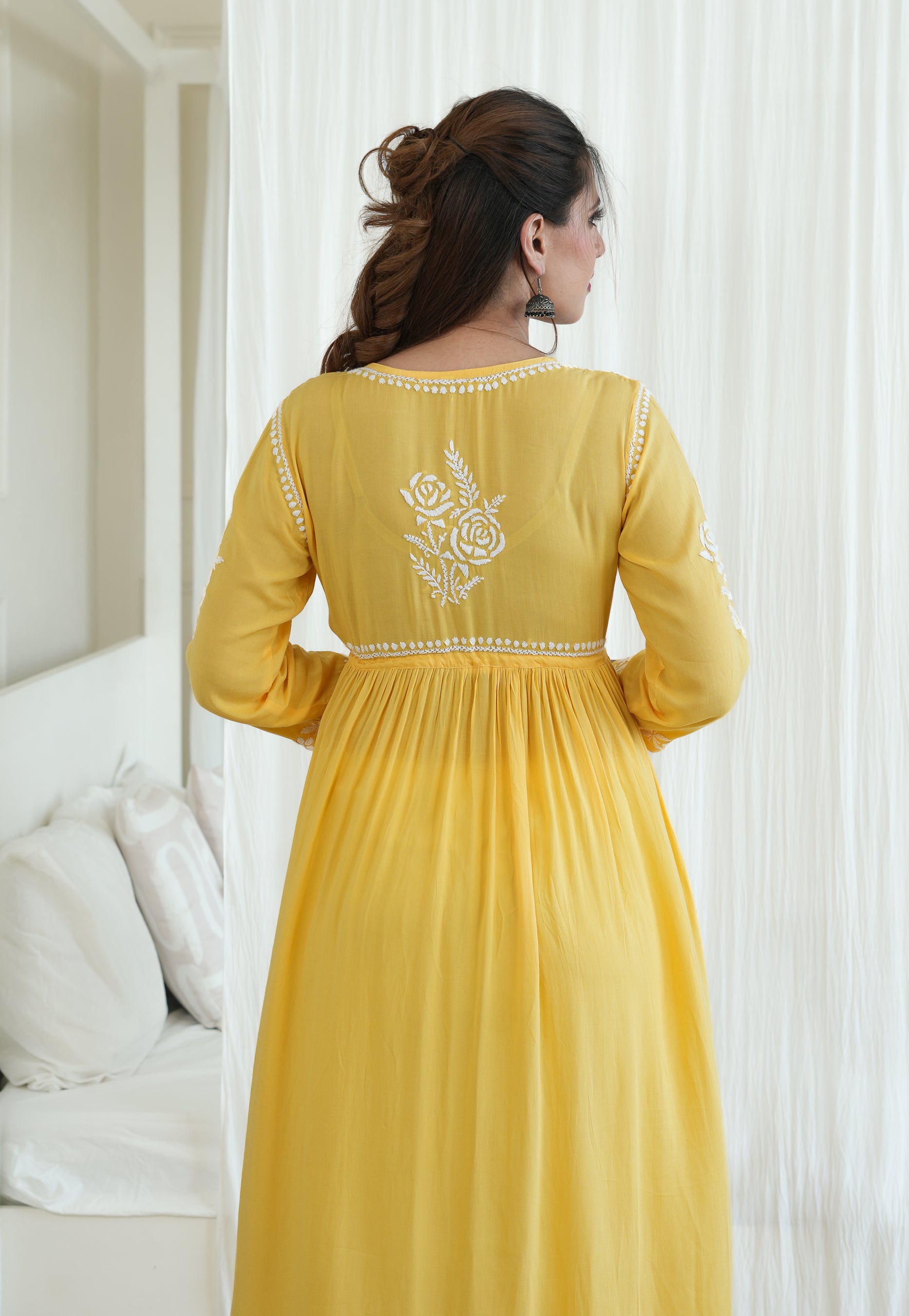 Modal Angrakha Gown