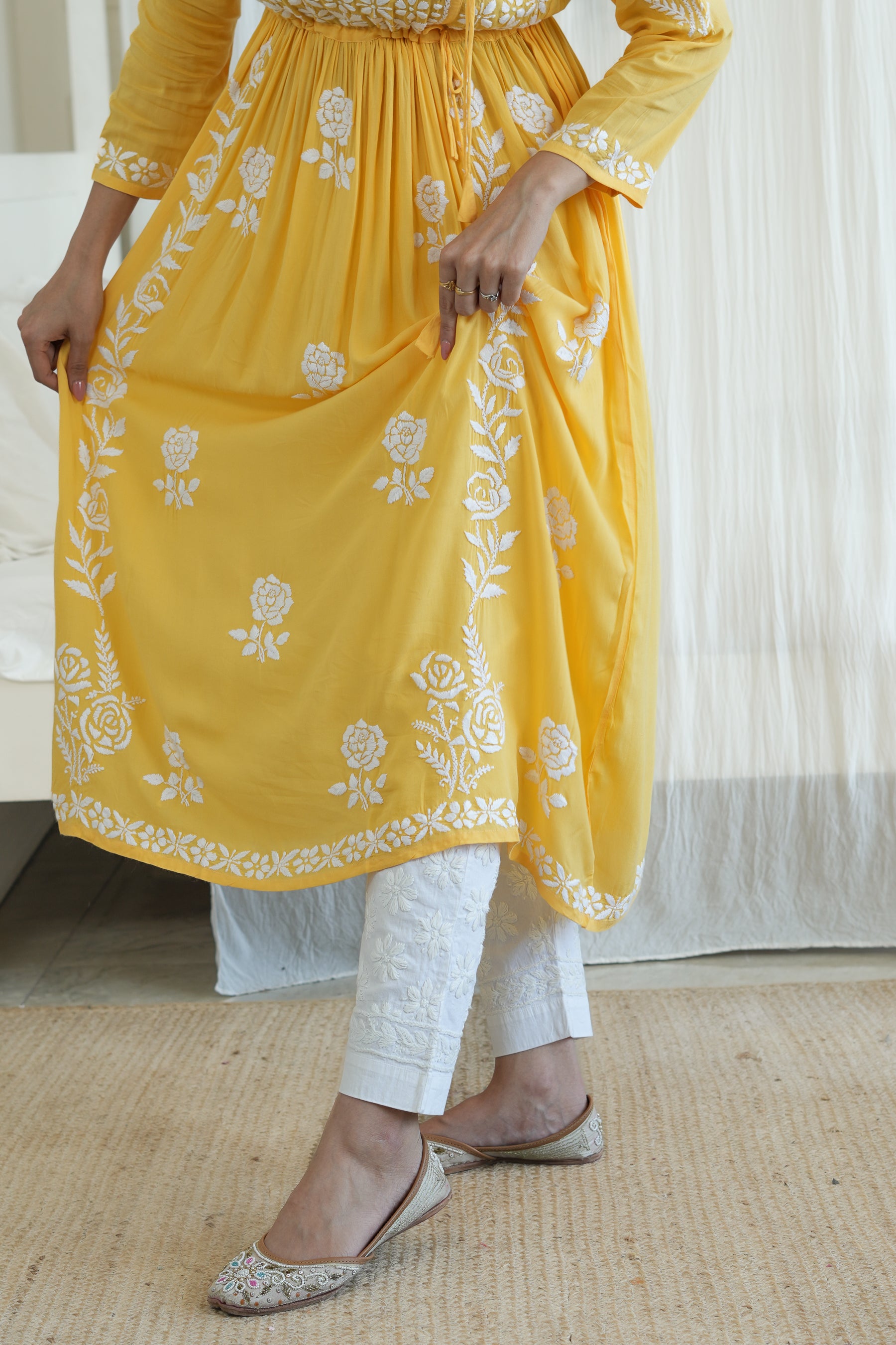 Modal Angrakha Gown