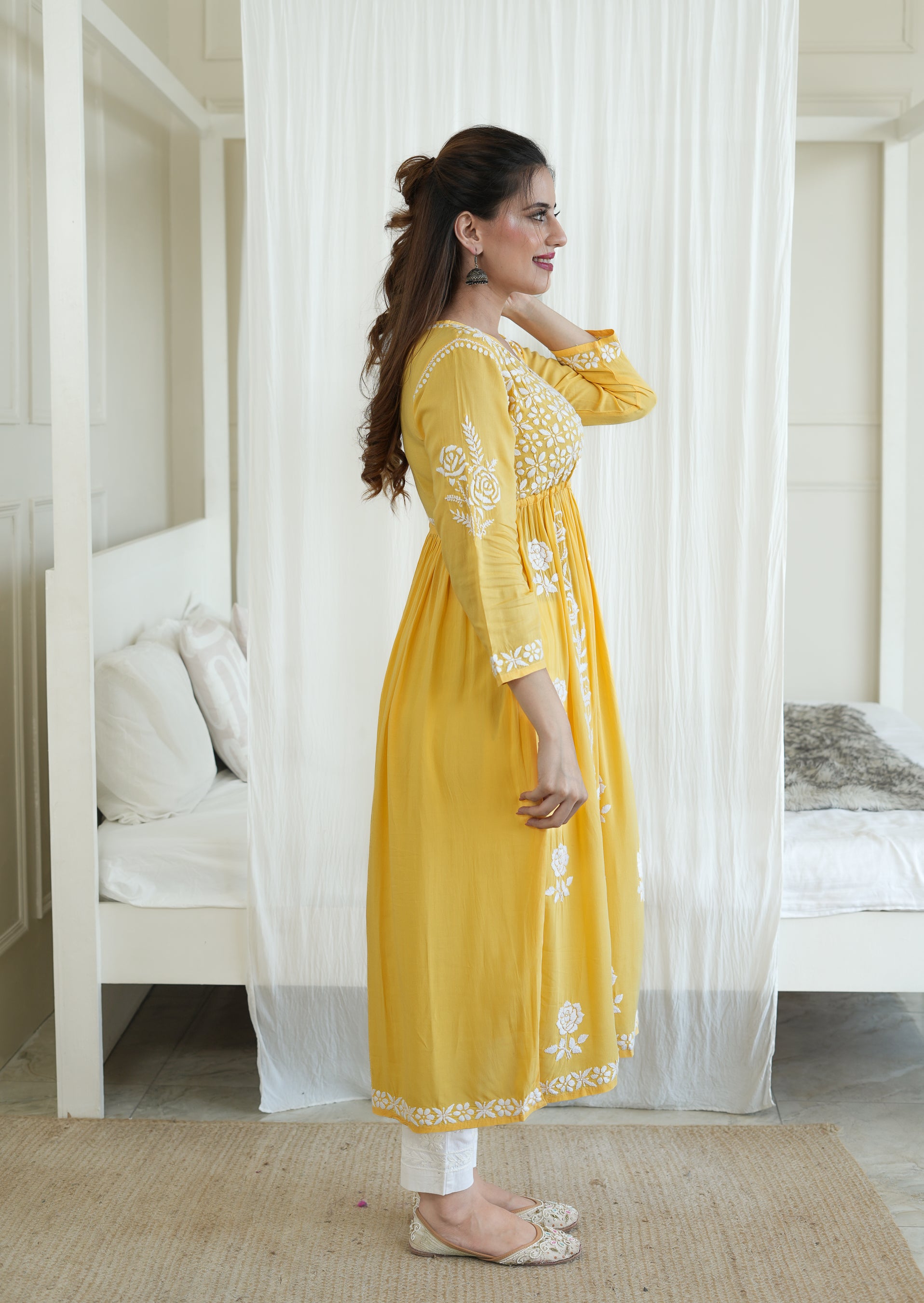 Modal Angrakha Gown