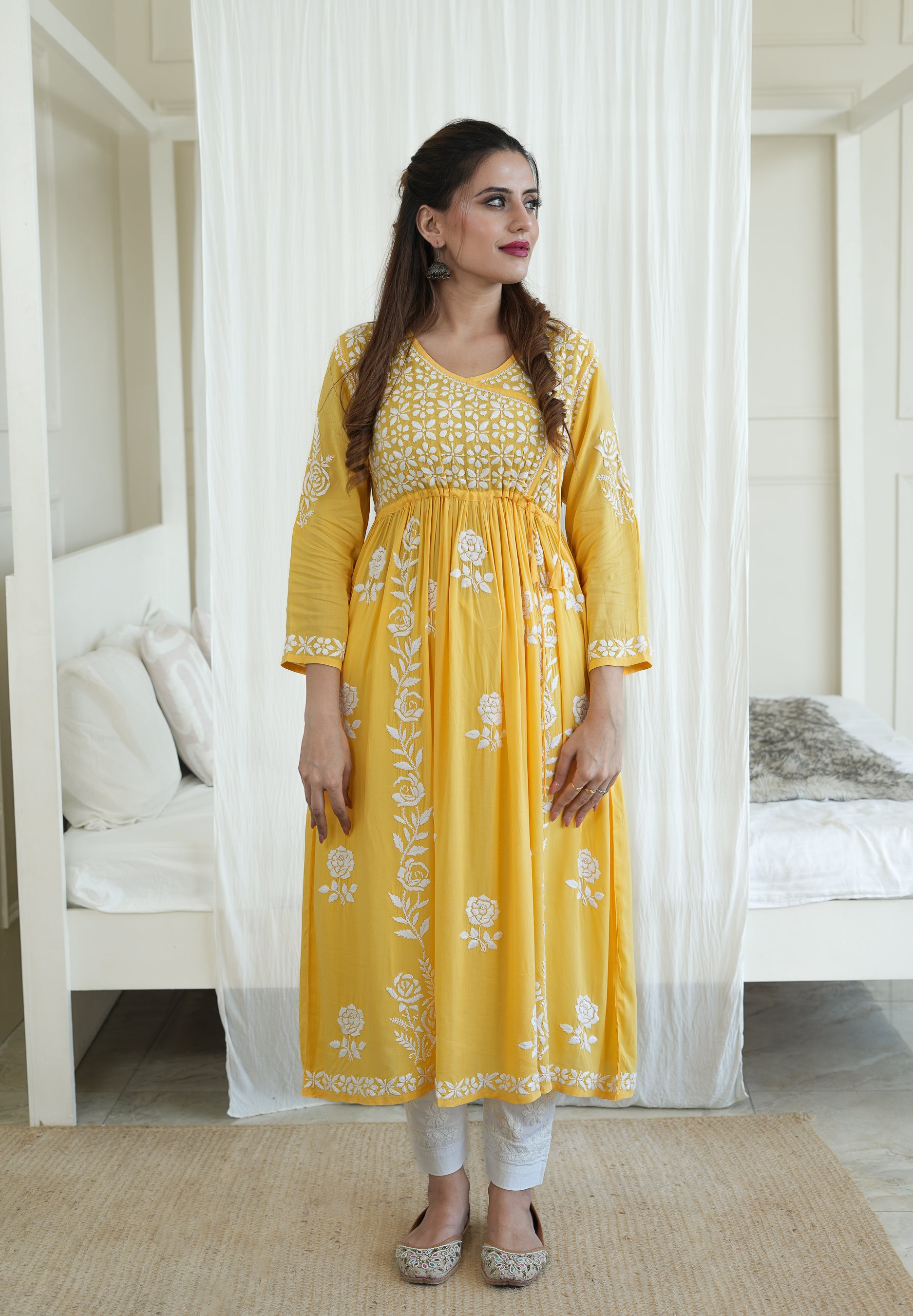 Modal Angrakha Gown