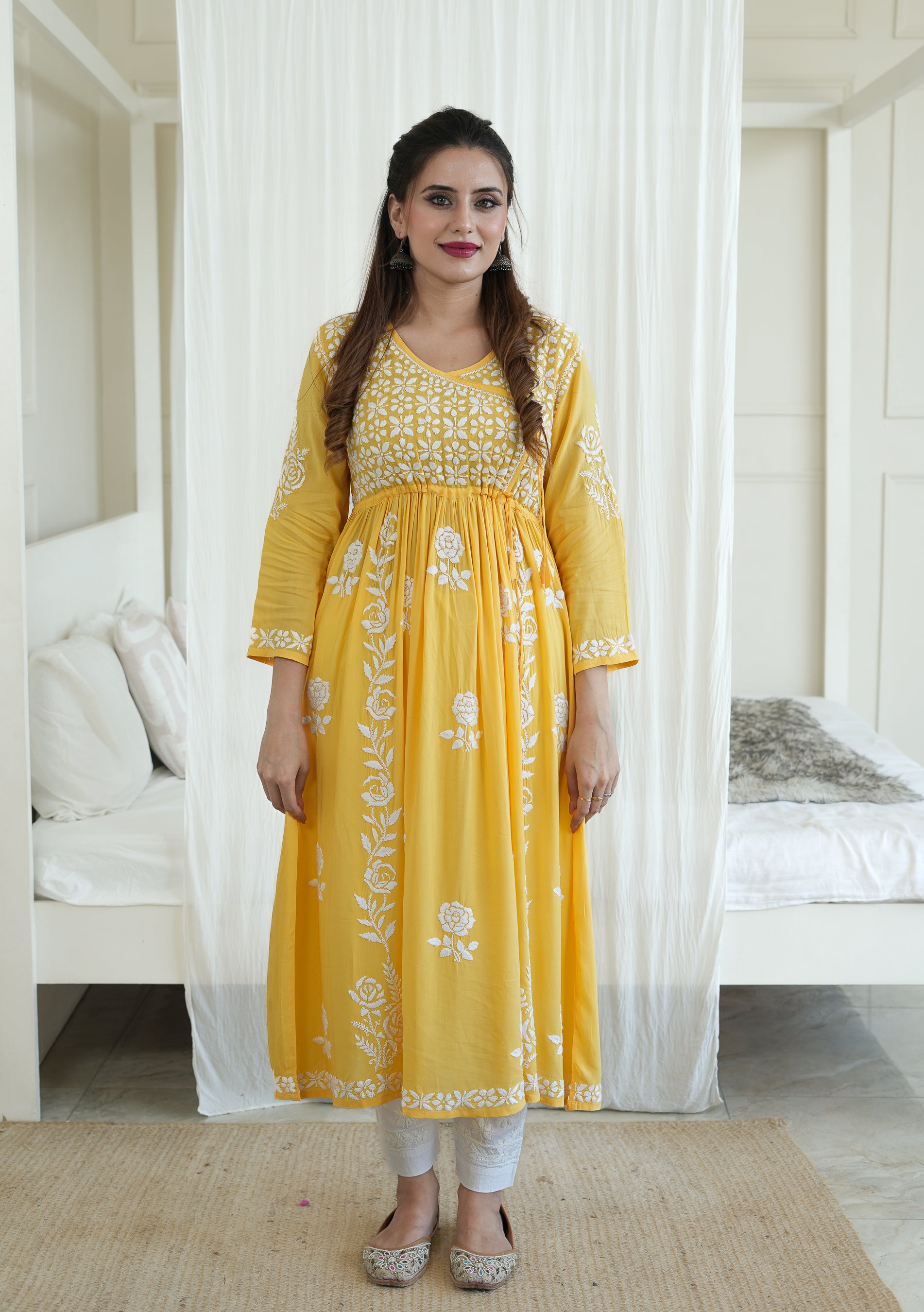 Modal Angrakha Gown