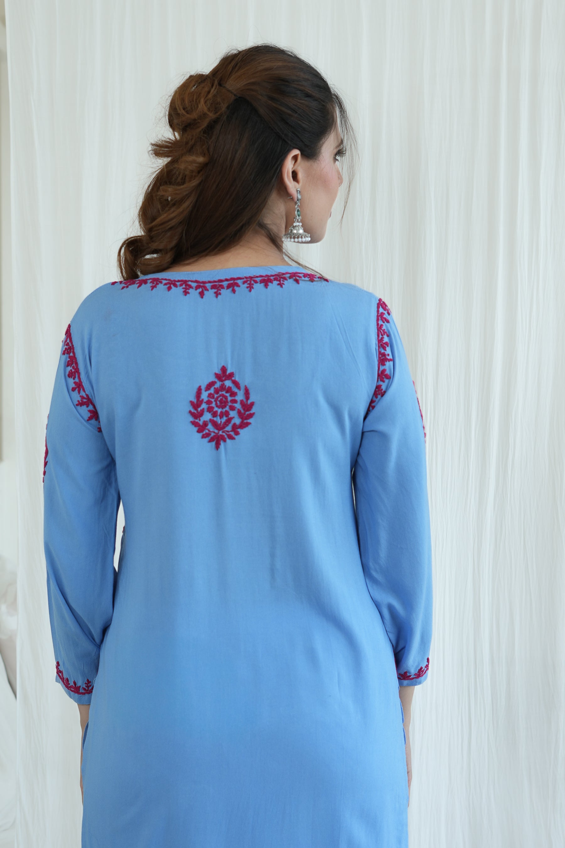 Rayon Contrast Kurti