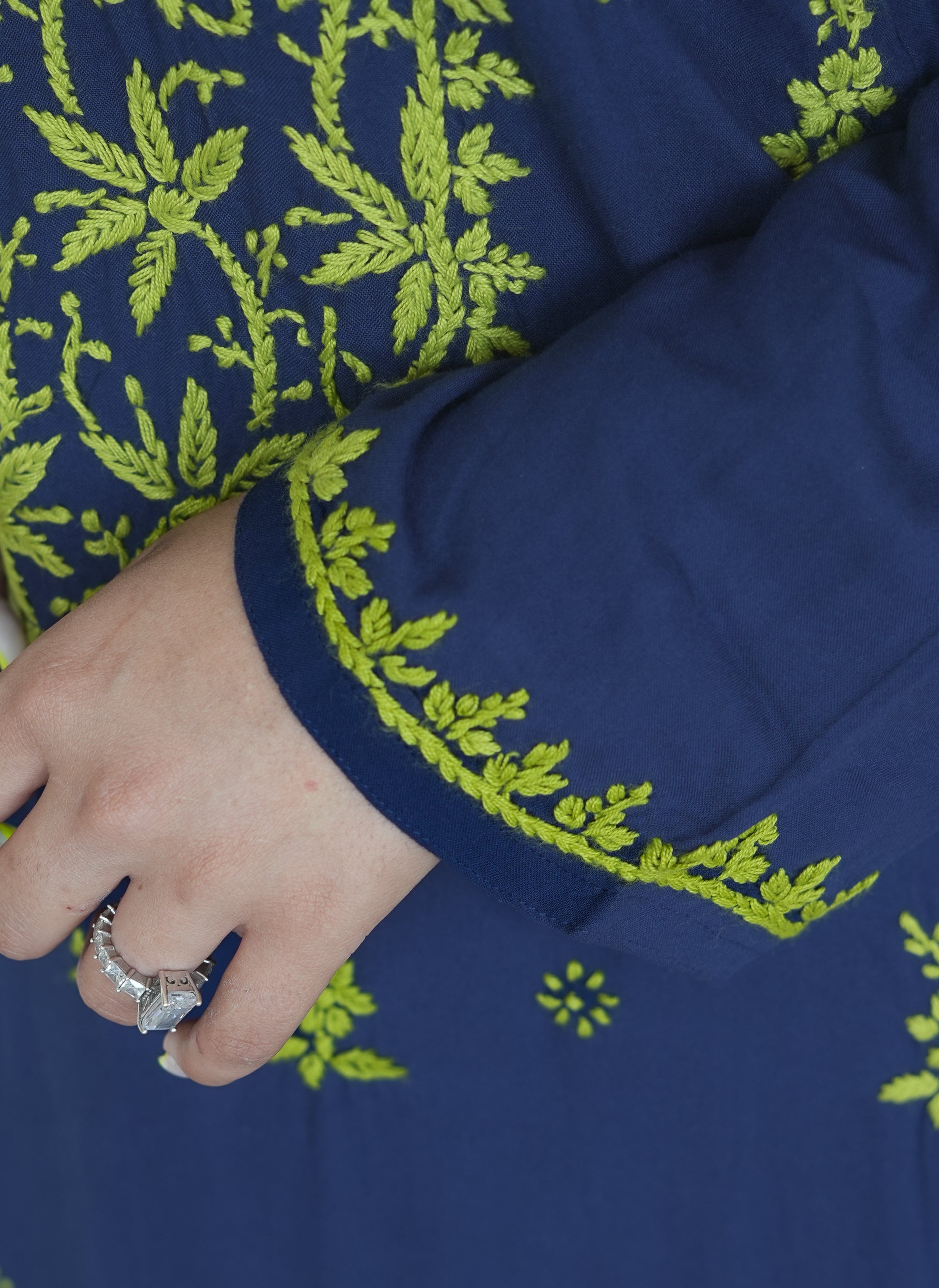 Rayon Contrast Kurti