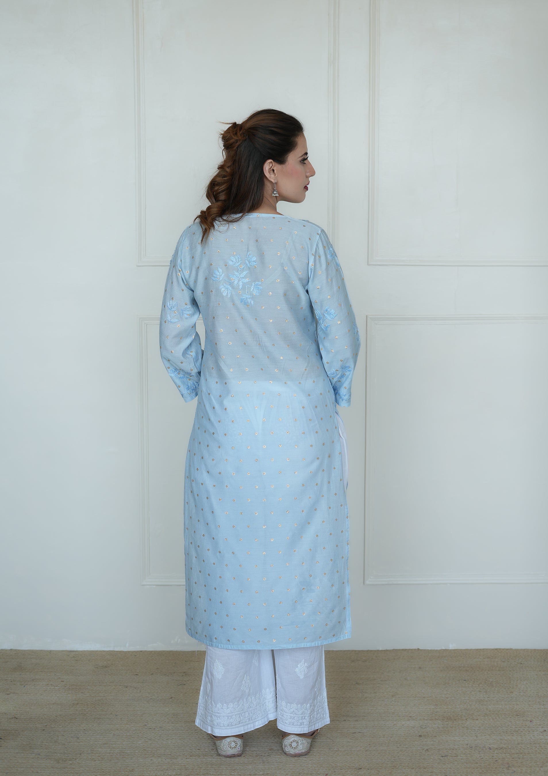Banarsi Chanderi Kurti