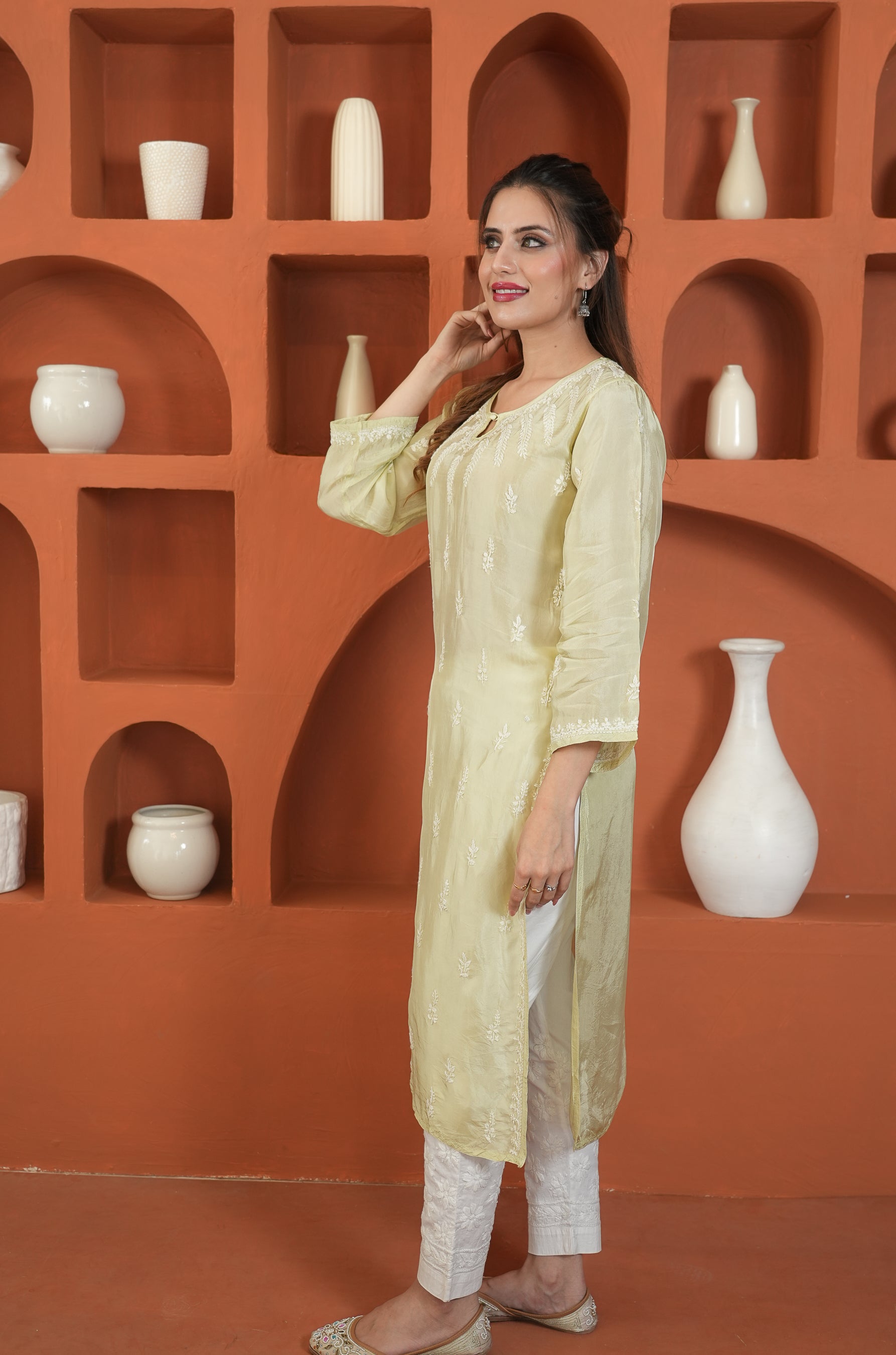 Pure silk exclusive kurta