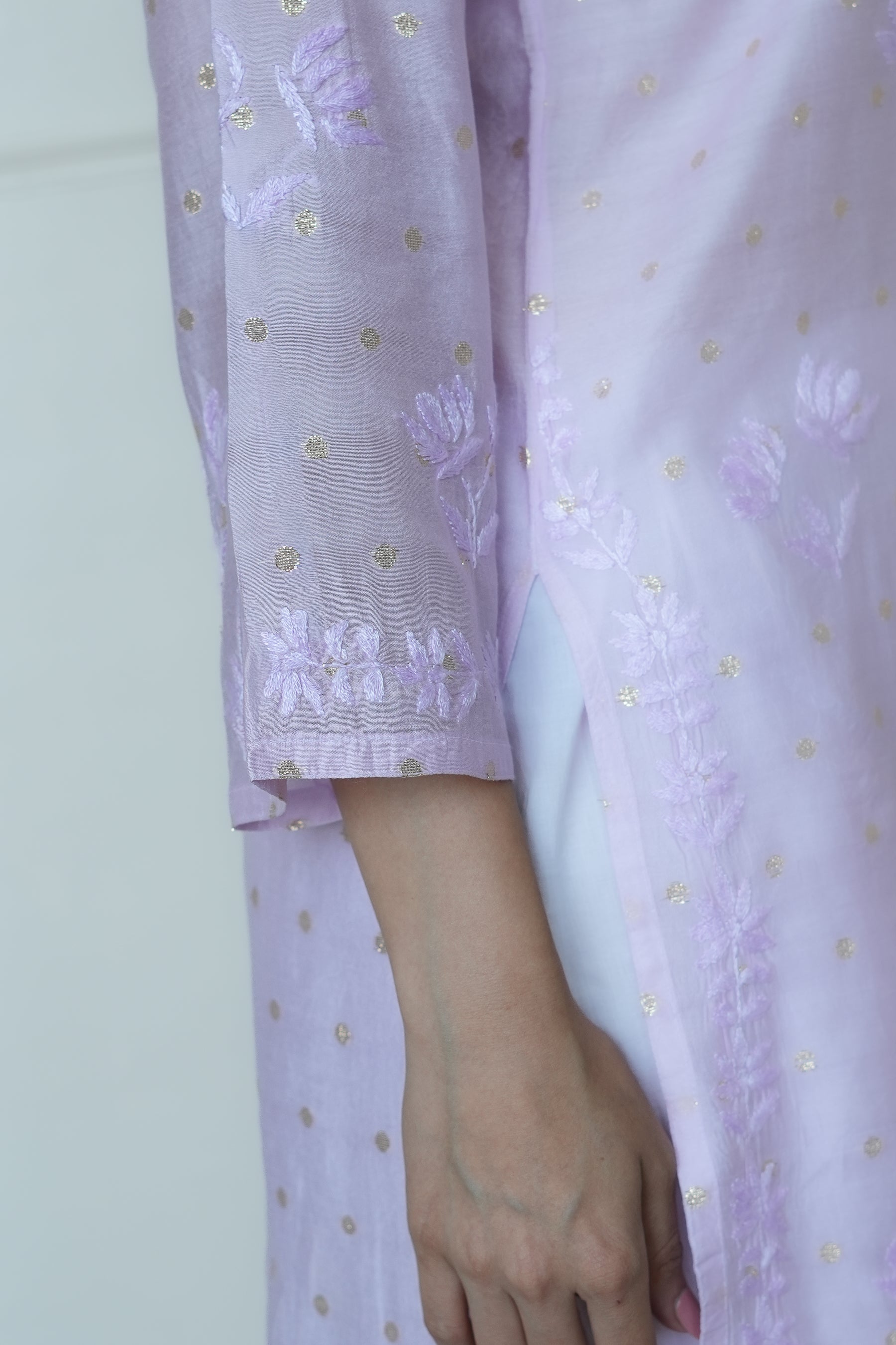 Banarsi Chanderi Kurti