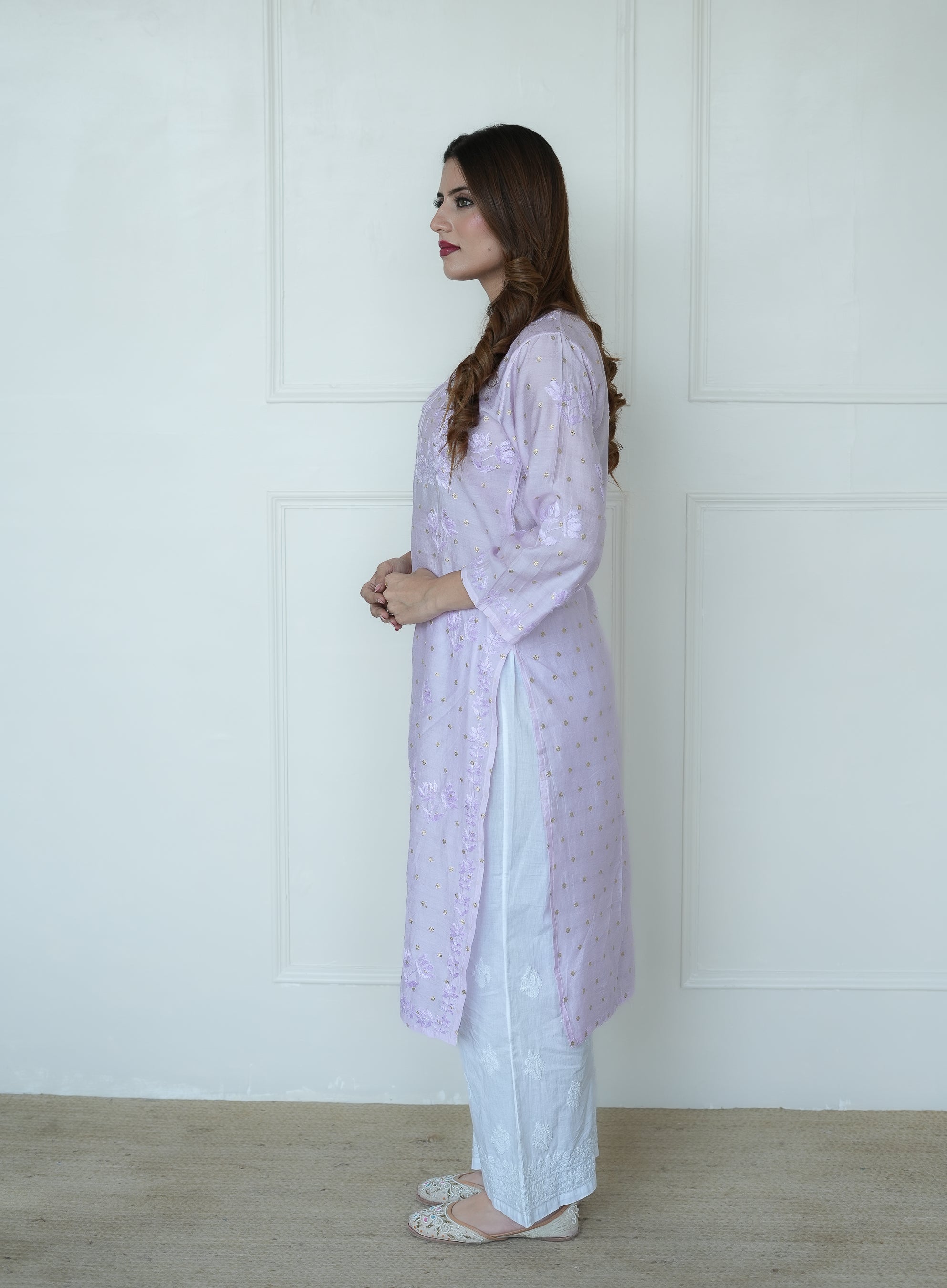 Banarsi Chanderi Kurti