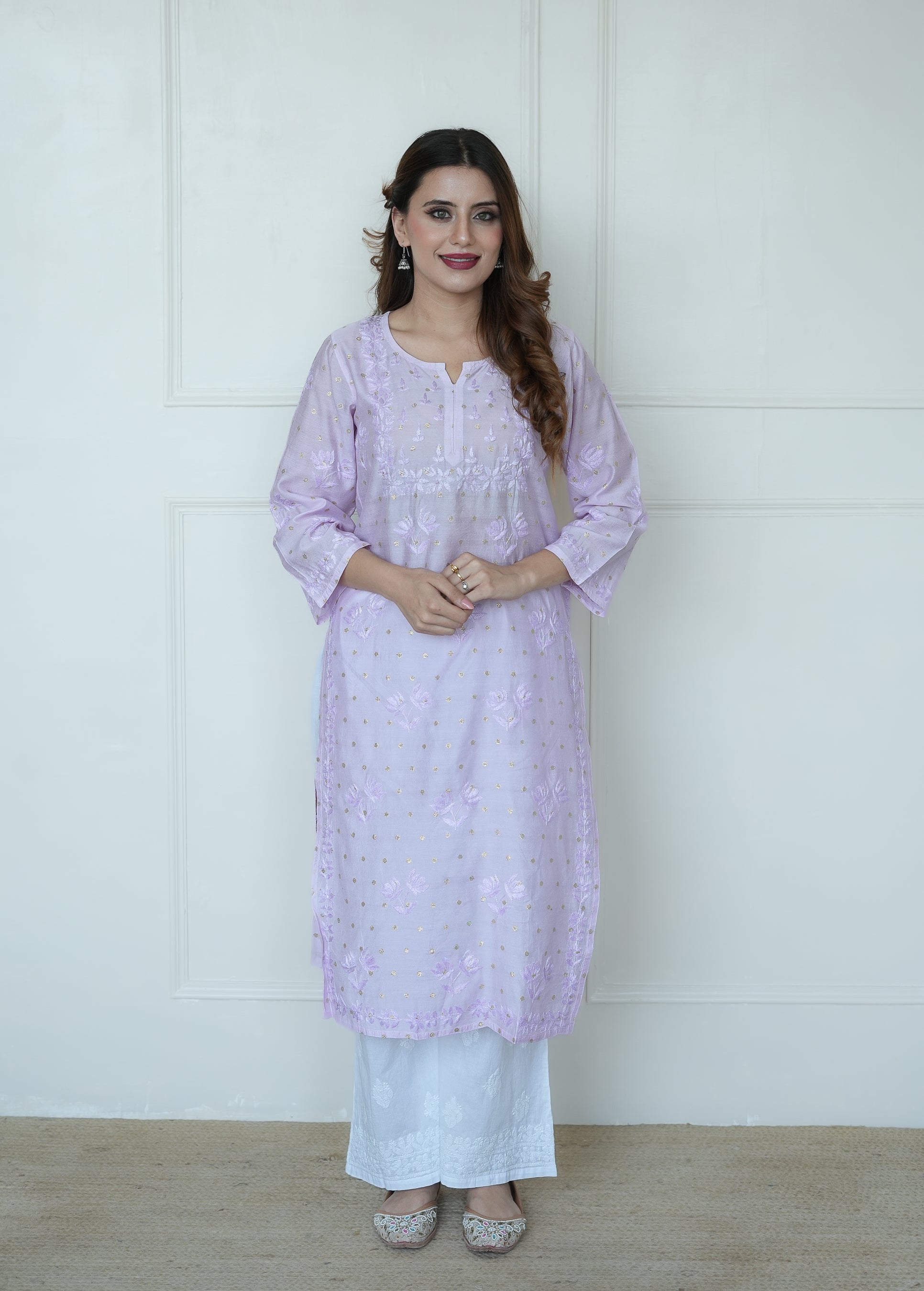 Banarsi Chanderi Kurti